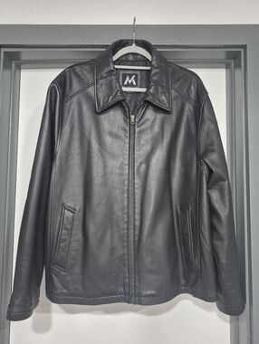 Unisex Members Mark Leather Jacket